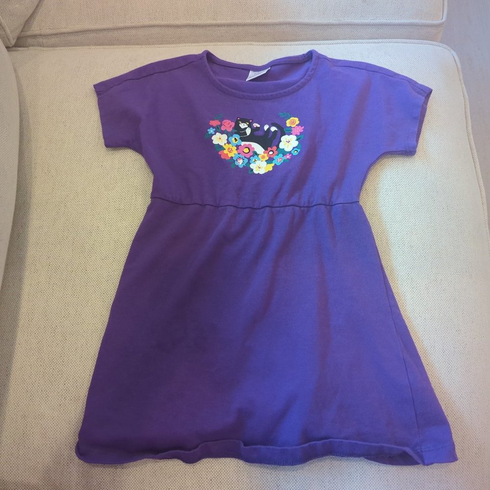 Hanna Andersson short sleeve dress (size 3)